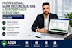 reconcile bank statements and ledgers manually