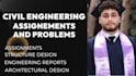 do civil engineering problems and assigment