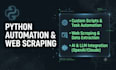 develop custom python scripts, web scraping and ai automation bots