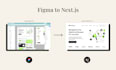 convert figma designs into nextjs websites