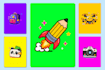 do custom app and website icons in minimalist line style