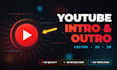 create a custom animated youtube intro and outro for your channel