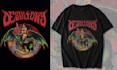 draw custom stoner rock,fantasy artwork