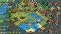 do 8bit 16bit isometric pixel background environment tileset tilemap game map