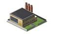 isometric pixel art assets for city builder games