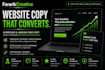 write conversion website copy for your homepage or landing page