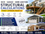 provide deck garage and home addition structural calculations