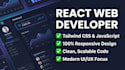 a responsive react js and tailwind css website