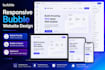 design responsive bubble websites and web apps