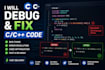 debug and fix your c code