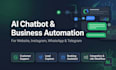 create a chatbot and business automation system