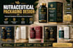design supplement packaging and label design