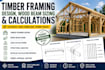 provide timber framing design wood beam sizing and calculations