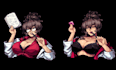 create nsfw pixel art character pixel animation background and nsfw game art