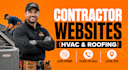 design a lead generation hvac website or roofing website