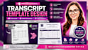 design transcript template, college transcript, high school and university