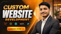 create full custom website
