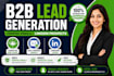 provide targeted b2b leads and lead generation