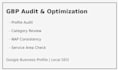 audit your google business profile