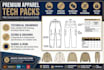 create backpack, handbag, duffle, luggage, golf bag, clutch tech pack designer