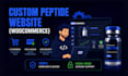 design a woocommerce peptide website or medical website store