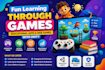 develop learning game and fun educational games application with unity