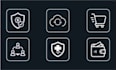 design custom flat icons, app icons and web icon set