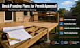 create deck framing plans, structural drawings for texas permits