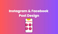 design eye catching instagram and facebook post templates