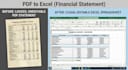 convert PDF to word, excel, and ocr editable text