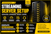setup, configure, secure, and optimize your streaming server infrastructure