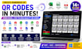 build a bulk qr code generator software with custom logo and PDF export