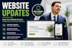update your existing website