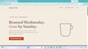 create a simple responsive HTML and CSS webpage