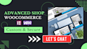 build a secure custom woocommerce wordpress website