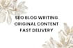 write SEO blog posts that rank on google