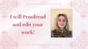 proofread, provide feedback, and edit your ebook