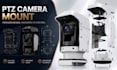 design ptz camera mount sensor housing robotic enclosure with full cad assembly