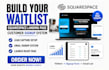 do squarespace waitlist landing page squarespace customer signup system