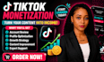 complete tiktok monetization organically for creator rewards program