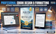 do ebook, print book formatting and interior layout design