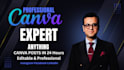 create professional canva social media posts and editable templates