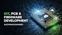 do full stack iot development pcb design embedded firmware and cloud integration