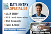 do professional data entry and b2b lead generation