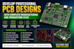 develop professional pcb designs with complete manufacturing files