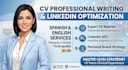 professionally rewrite your CV and linkedin profile