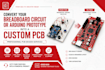 convert your breadboard circuit or arduino prototype into a custom pcb