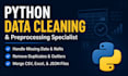 do python data cleaning and preprocessing using pandas and numpy