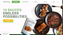 build meal prep website diet plan meal recipe shopify store subscription website