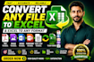 professionally convert PDF, image, word to excel